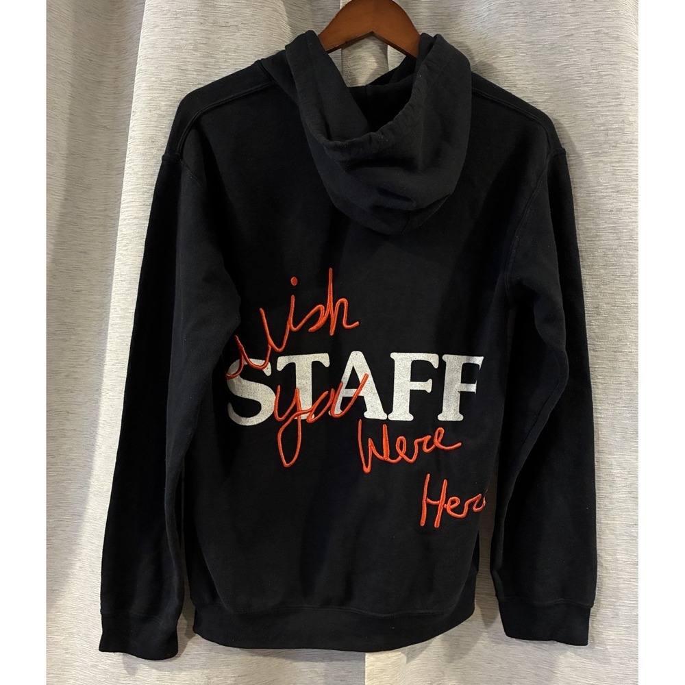 AstroWorld‎ Hoodie Mens Small Black Travis Scott Tour Merch Staff Sweatshirt